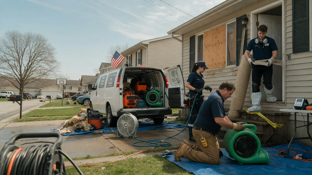 Water Damage Restoration in Blue Springs, MO near me